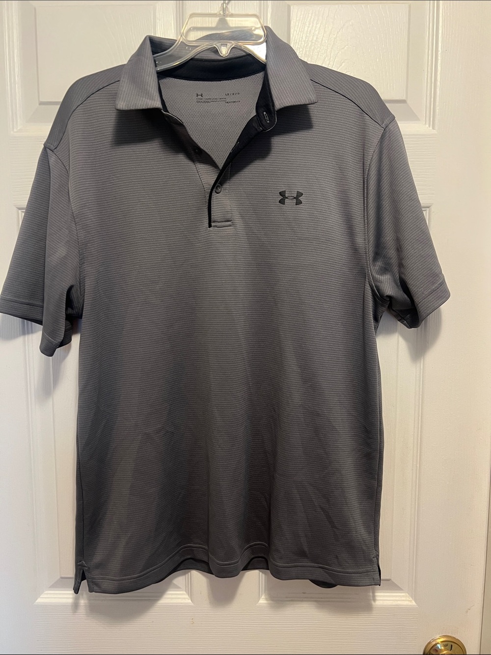 Under Armour Men’s Charcoal Gray Polo Shirt